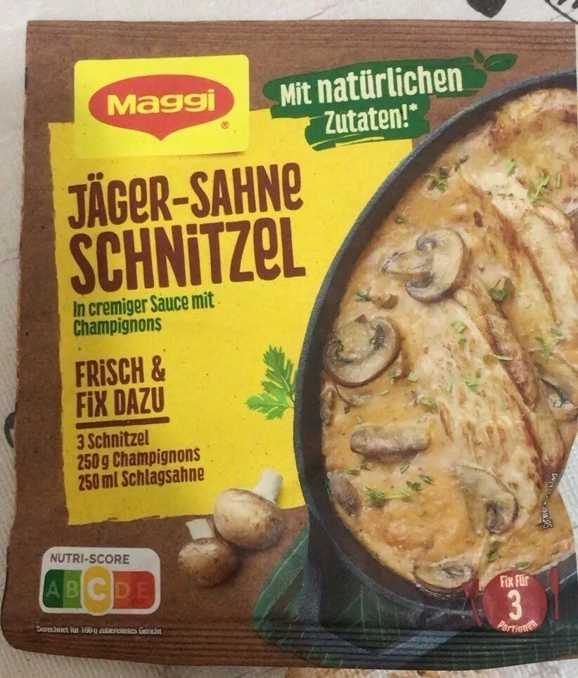 Fix Jäger-Sahne Schnitzel