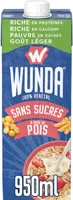 WUNDA Sans sucres à base de pois