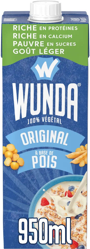 Wunda boisson végétale original 950ml
