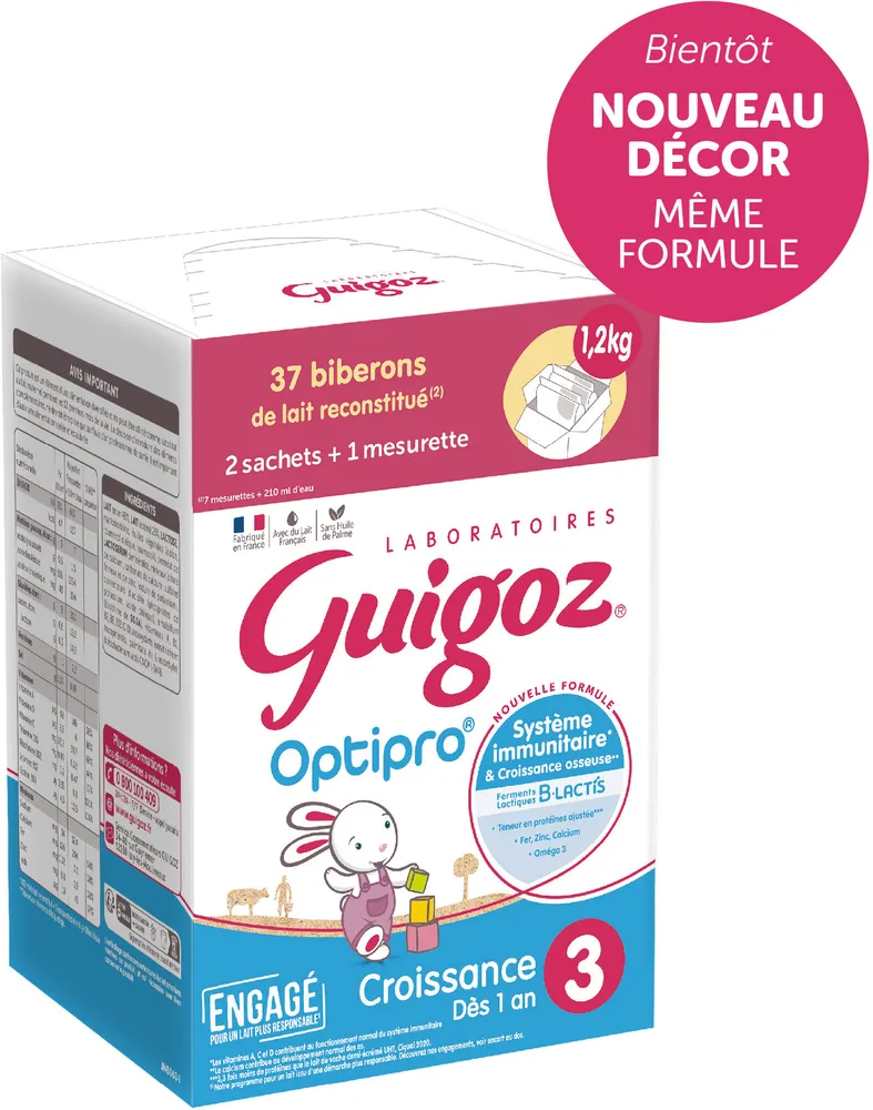 GUIGOZ Optipro 3 BIB 2x600g