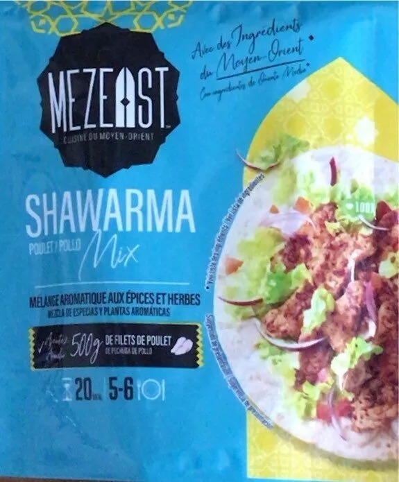Shawarma poulet mix