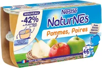 NESTLE NATURNES Pomme Poire 4x130g