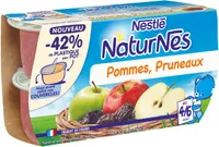 NESTLE NATURNES Pomme Pruneau 4x130g