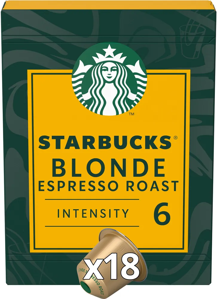 STARBUCKS By Nespresso Blonde Espresso Roast x18