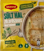 Sült Hal zöldfűszeres mártásban