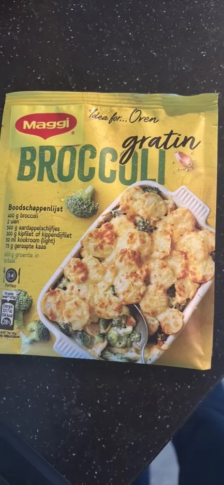 Broccoli gratin