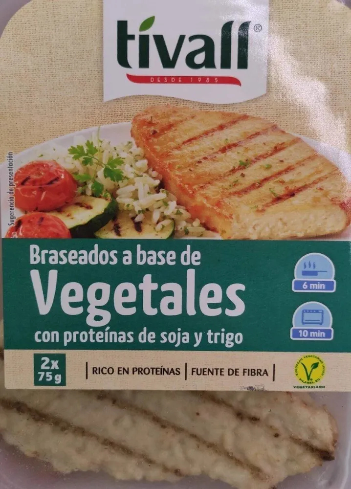 Braseado a base de vegetales
