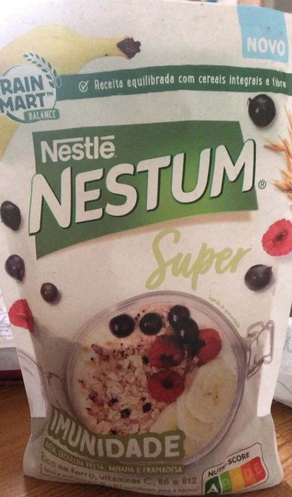 Super Aveia, Groselha Preta, Banana e Framboesa Imunidade