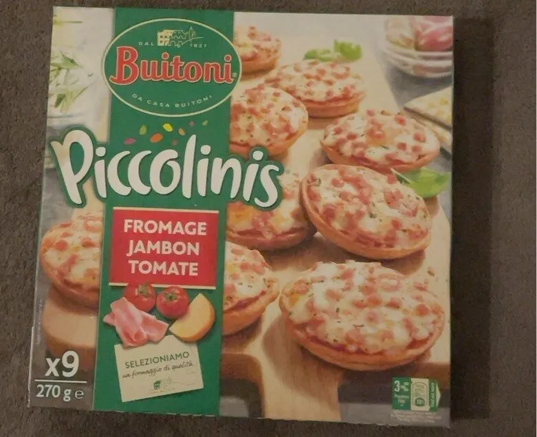 Piccolinis Fromage jambon tomate