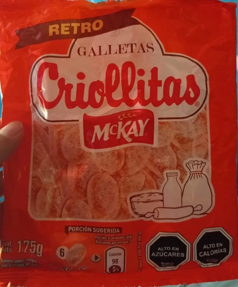 Galletas criollitas