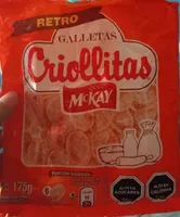 Galletas criollitas