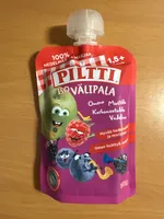 Iso välipala omena mustikka karhunvatukka vadelma