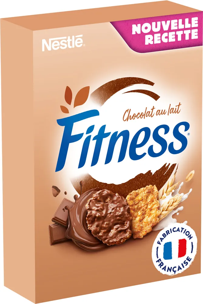 NESTLE FITNESS Chocolat au Lait Céréales 450g