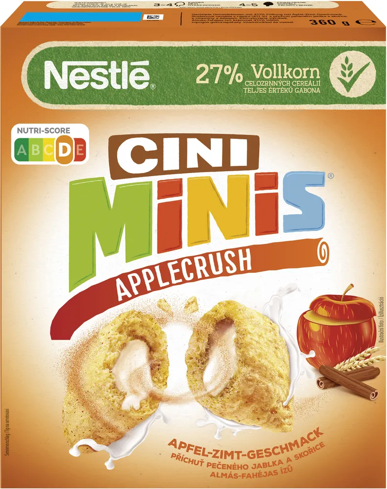 NESTLE CINI-MINIS APPLECRUSH Cerealien