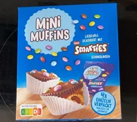 Smarties Mini Muffins