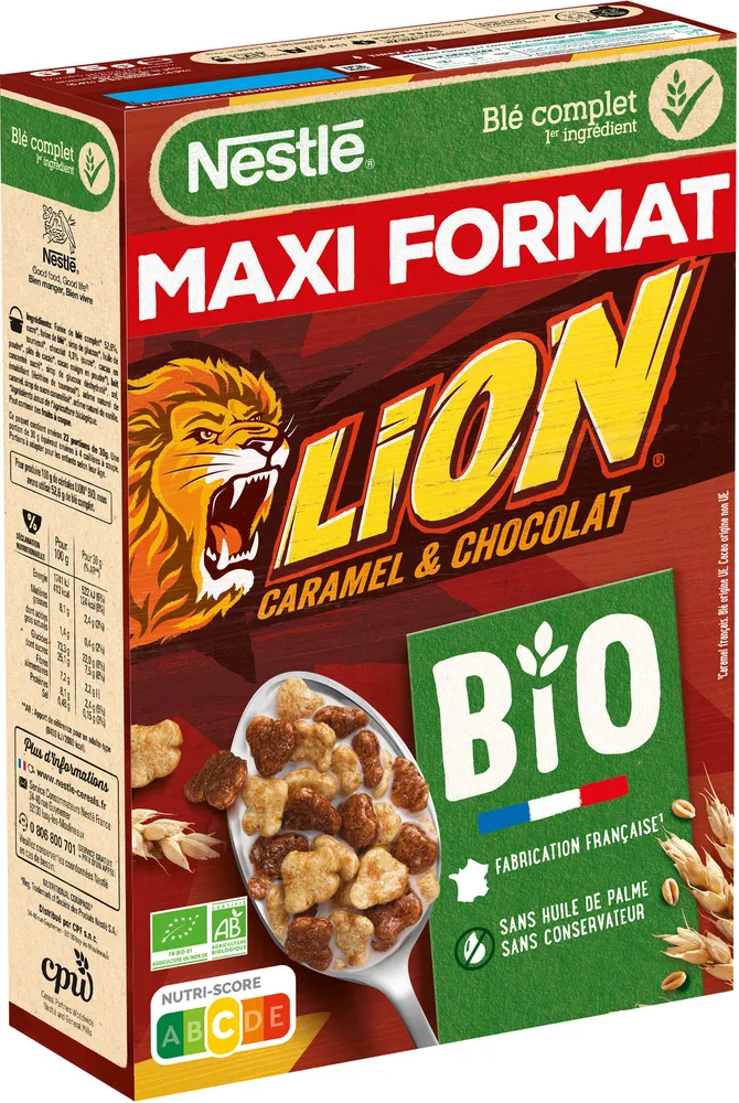 NESTLE LION BIO Céréales 675g