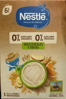 Papilla de multicereales y frutas