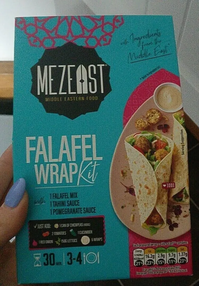 Falafel wrap kit