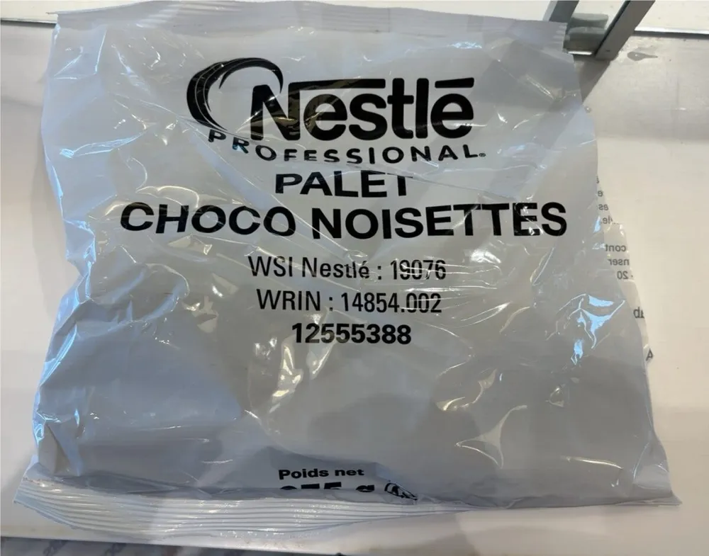Palet choco noisette