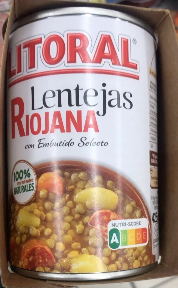 Lentejas riojana