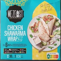 Chicken shawarma wrap kit