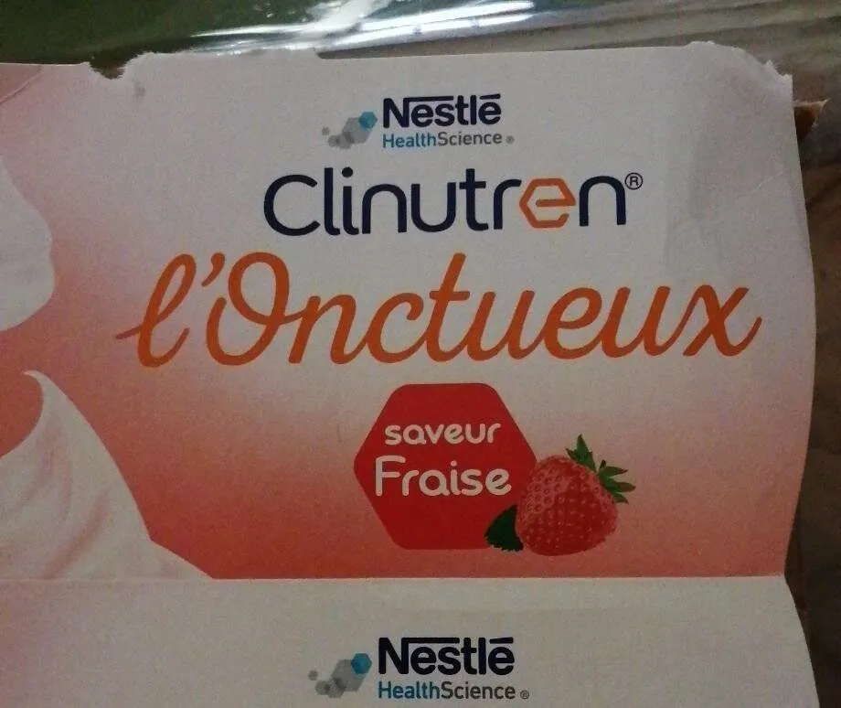 Clinutren L'Onctueux saveur fraise