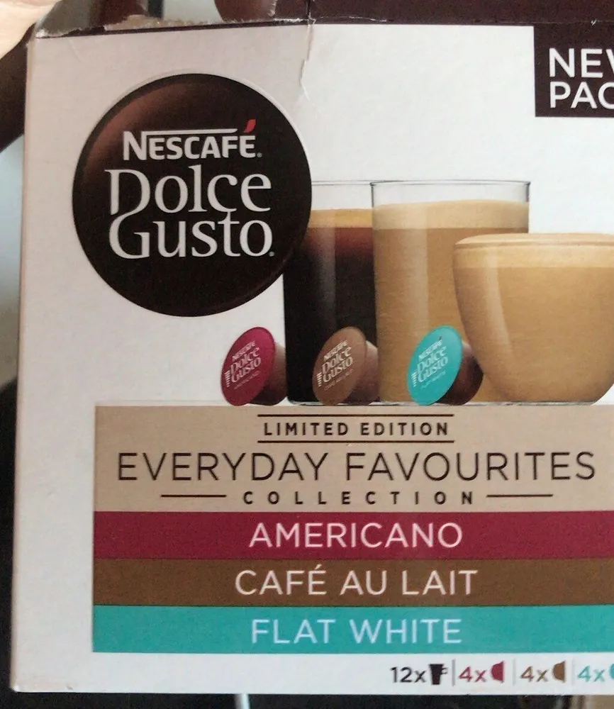 Americano café au lait flat white