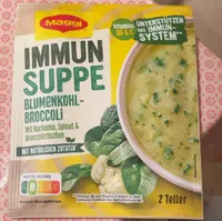 Blumenkohl-Broccoli-Cremesuppe
