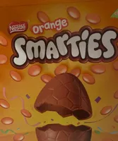Orange Smarties Egg Shell