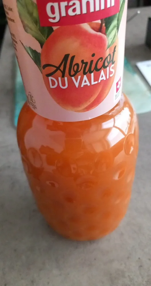 Granini abricot du valais