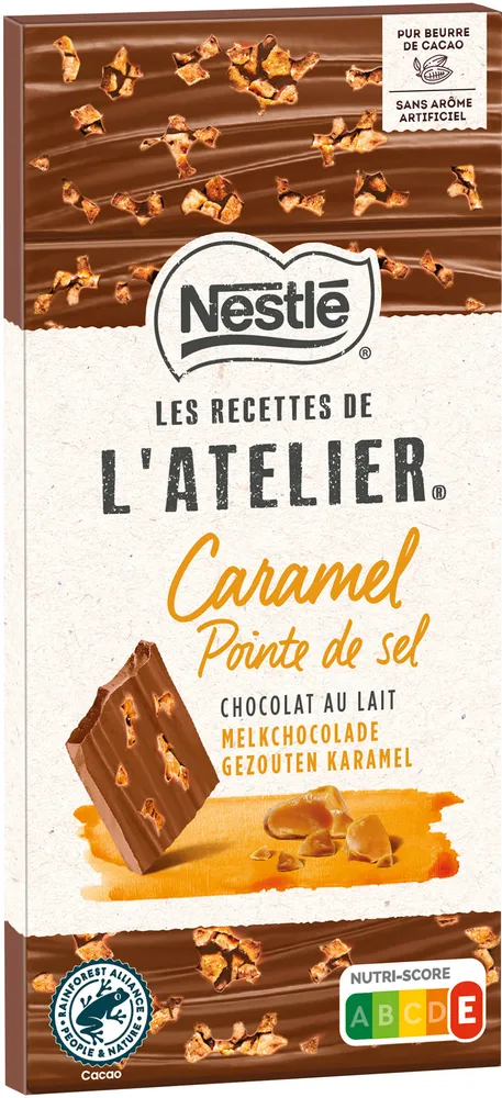 NESTLE LES RECETTES DE L'ATELIER Lait Caramel 115g