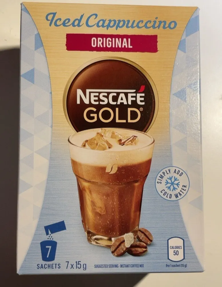 Nescafe gold iced cappuccino