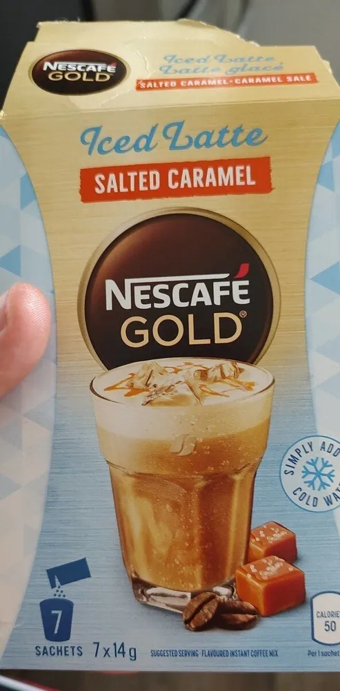 Latte glacé caramel sale