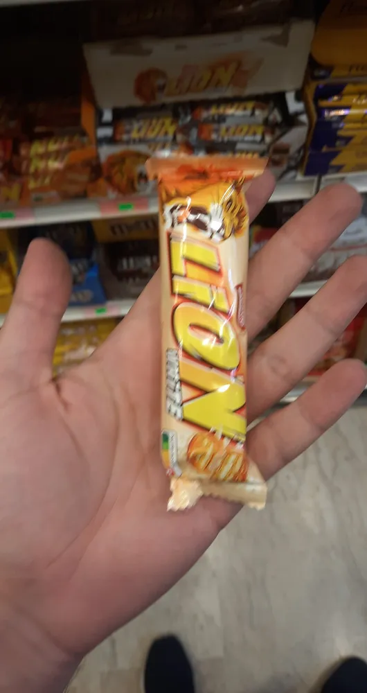 nestle lion whote