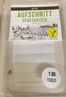 Aufschnitt Vegetarisch Natur