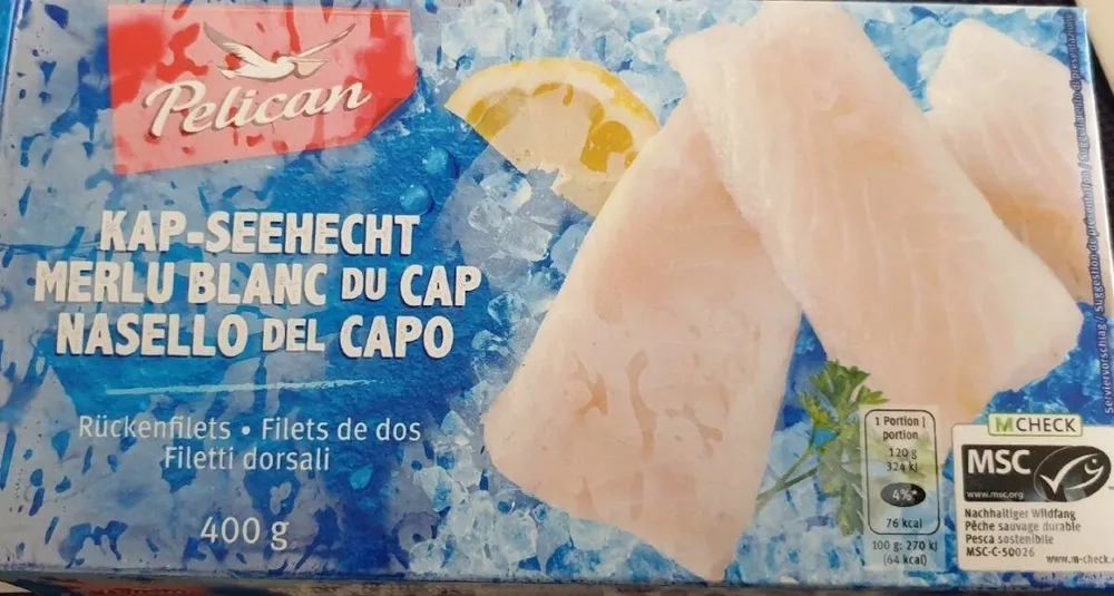Merlu blanc du cap