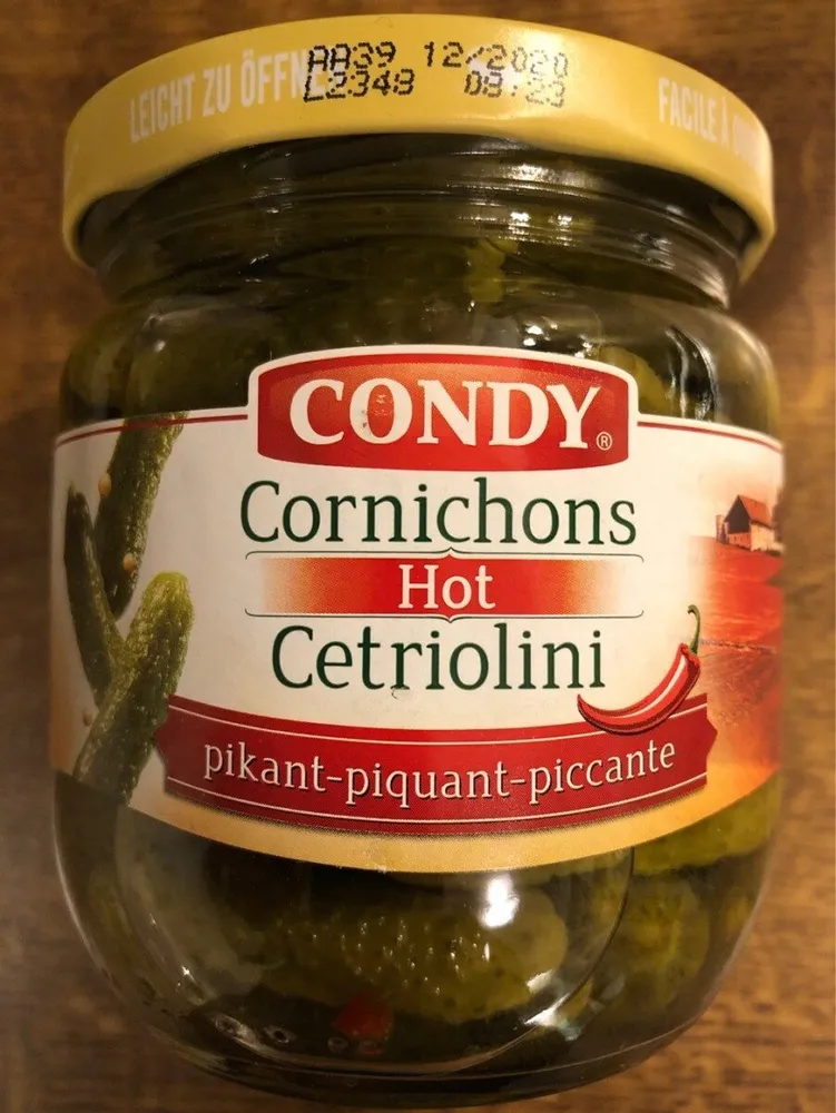 Cornichons Hot