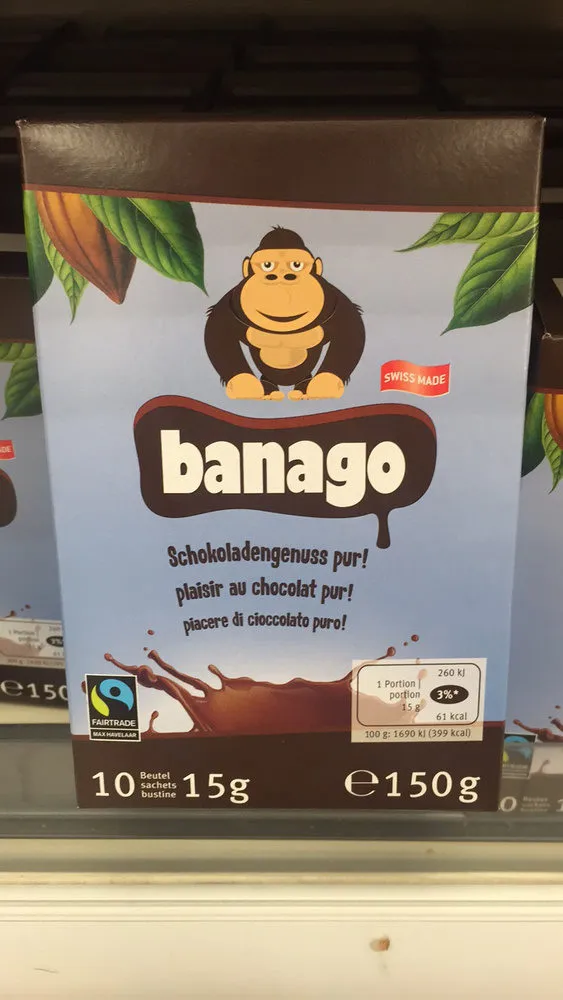 Schokoladenportionen pur