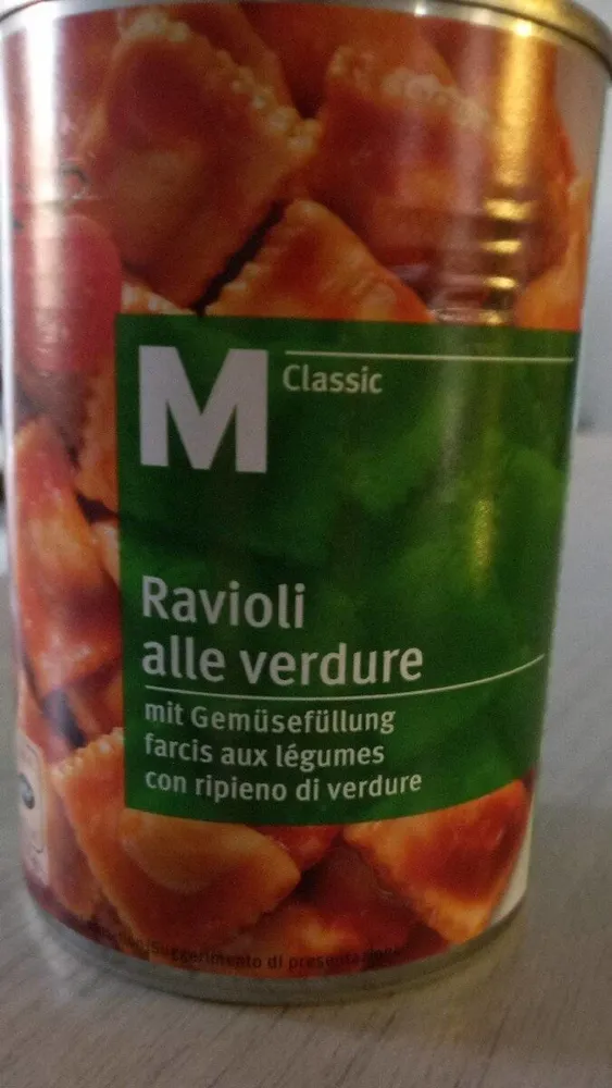 Ravioli farcis aux légumes
