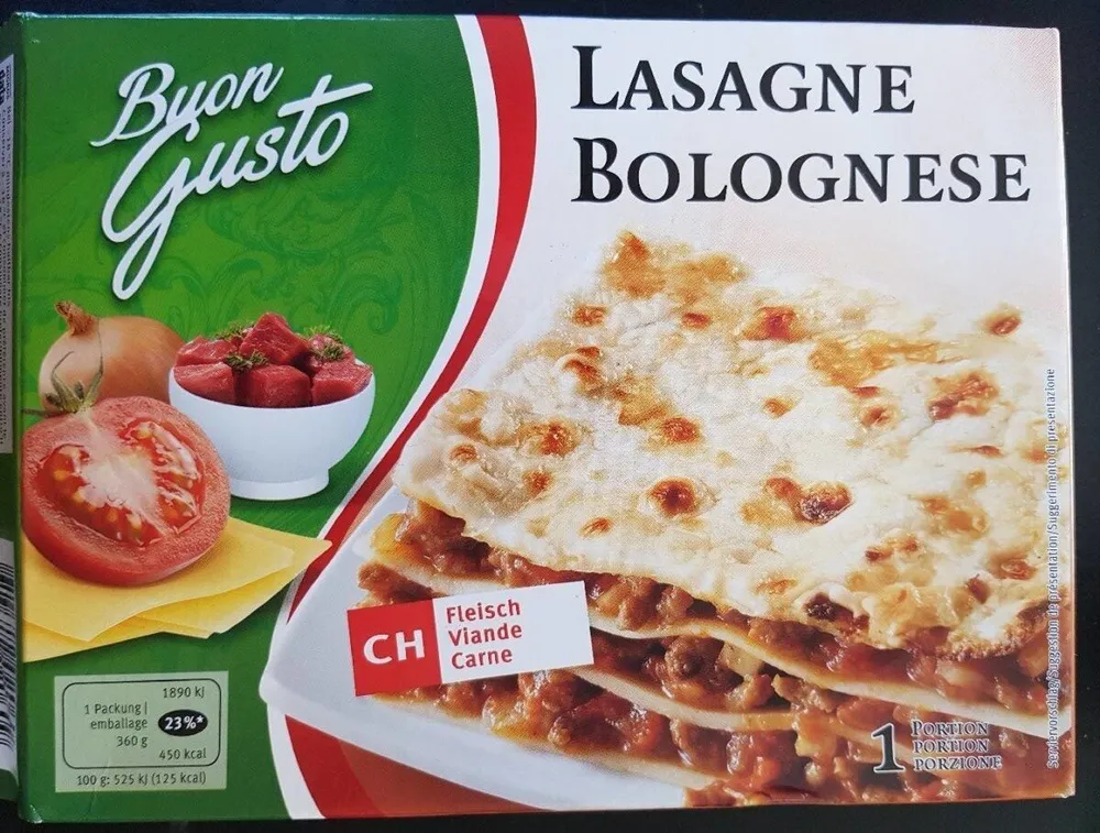Lasagne Bolognese