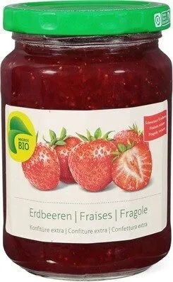 Bio Erdbeeren Konfitüre