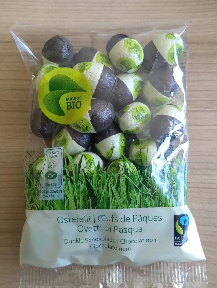 Oeufs de Pâques (chocolat noir)