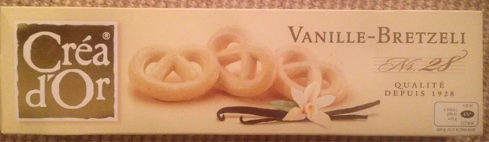Vanille-bretzeli