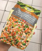 Mélange de légumes brunoise