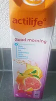 Good Morning Drink with fruit juice and fruit pulp