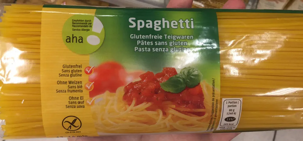 Spaghetti Sans Gluten