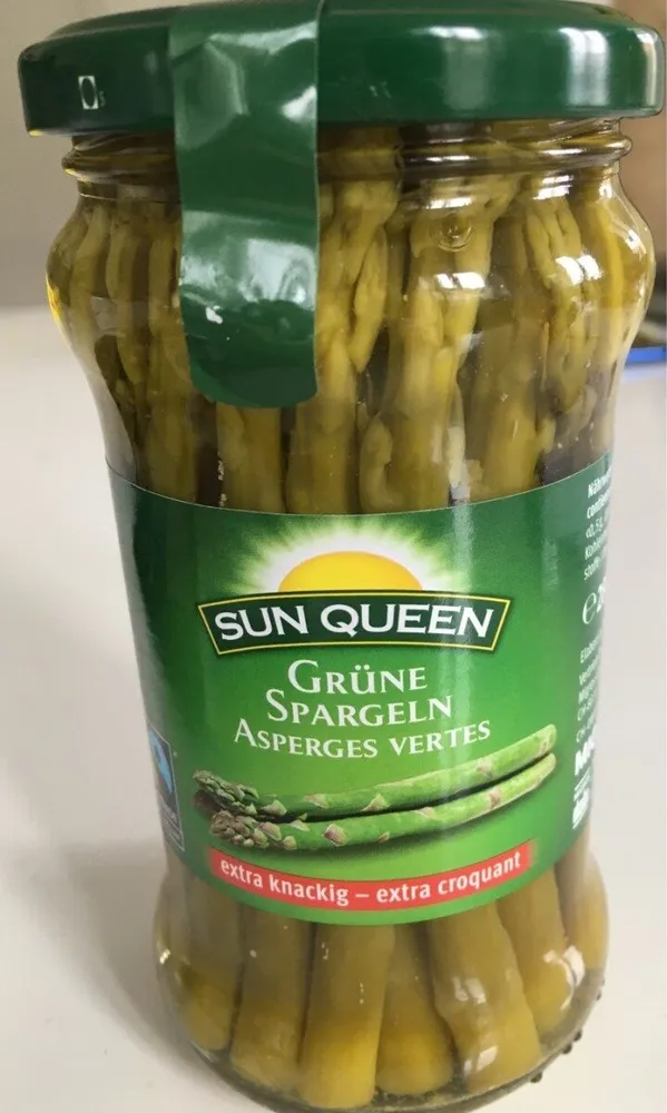 Grüne Spargeln