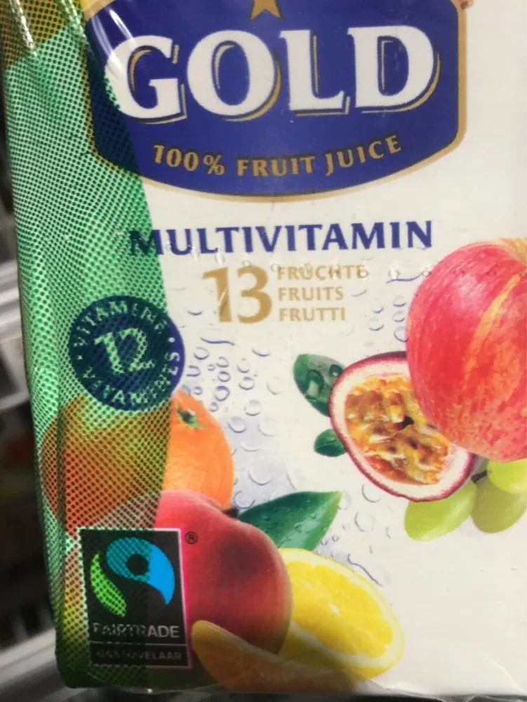 Gold 100% fruit juice