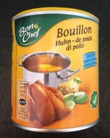 Bouillon de poule granulé, sans graisse