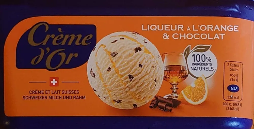 Liqueur à l'orange et chocolat